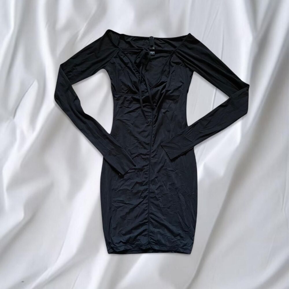Skims Black Dress